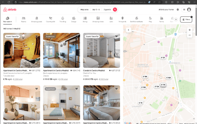 Busqueda Airbnb